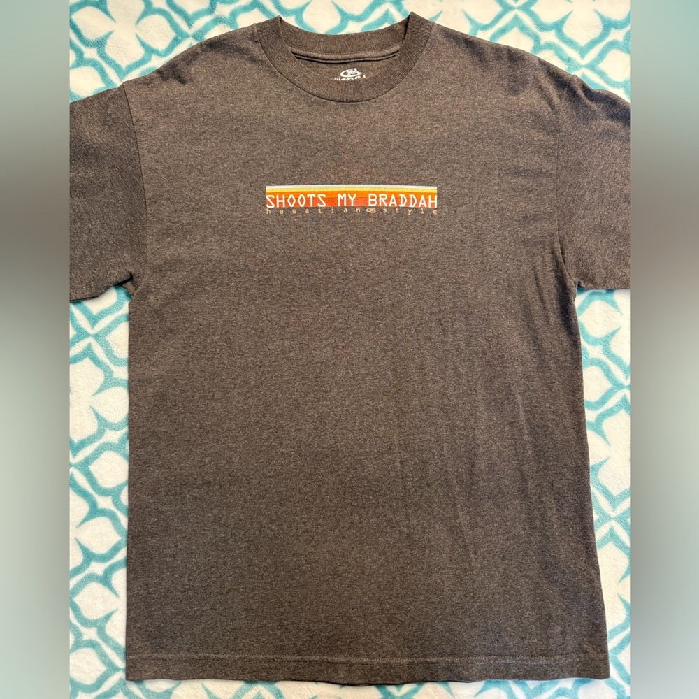 Gray Shoots My Braddah T-Shirt - Picture 2 of 8